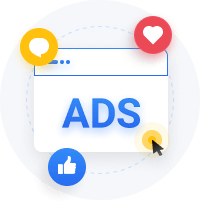 Setting up ads in social networks